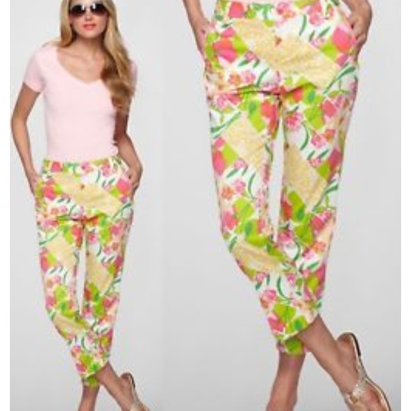 NWT Lilly Pulitzer Mitzie Pants - Picture 2 of 5